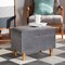 Baxton Studio Elias Modern and Contemporary Grey Velvet Fabric and Oak Brown Finished Wood Storage Ottoman 178-11318-Zoro - alternate 5
